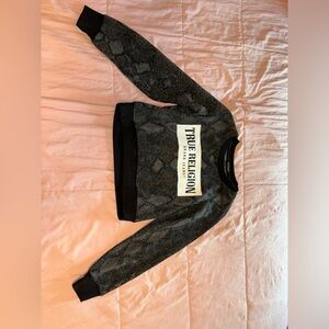 True religion matching track suit sweatshirt and sweatpants